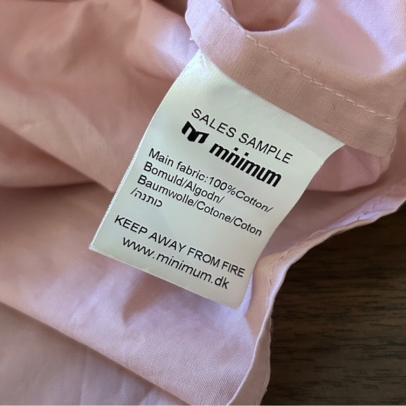 Minimum Blush Pink Women's Blouse 36 - Picture 5 of 9